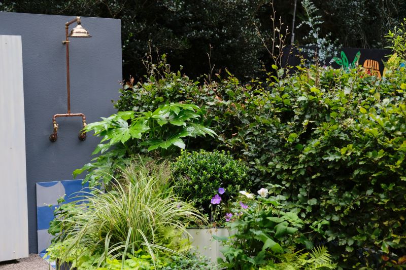 Outdoor Shower Plumbing